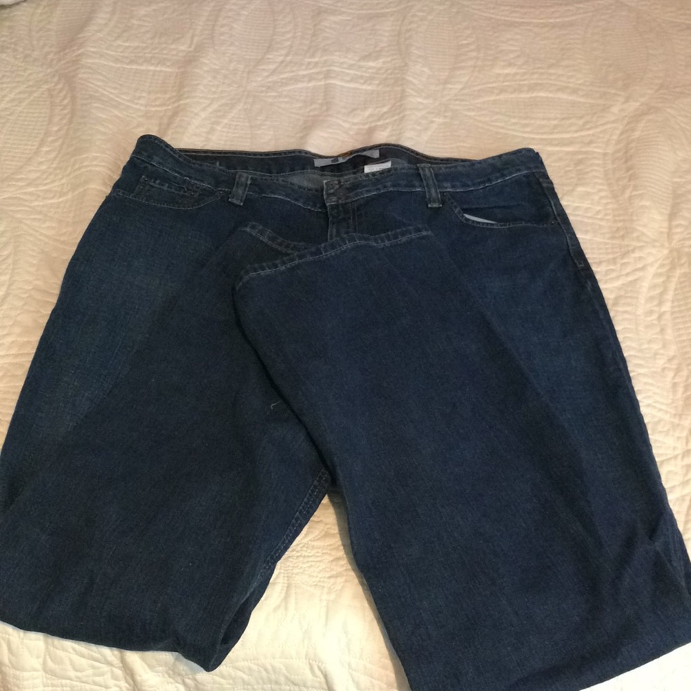 Men's boot cut jeans